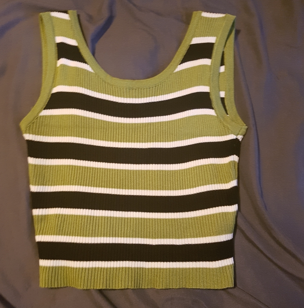 Stripped crop top